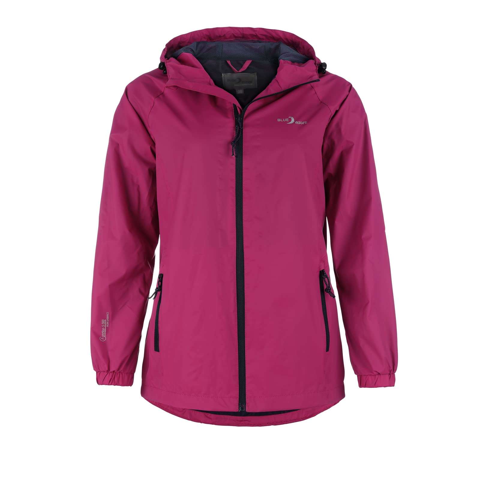 Blue Wave Damen Funktionsjacke Fabienne - Outdoor-Jacke Regenjacke Wander- und Fahrradjacke