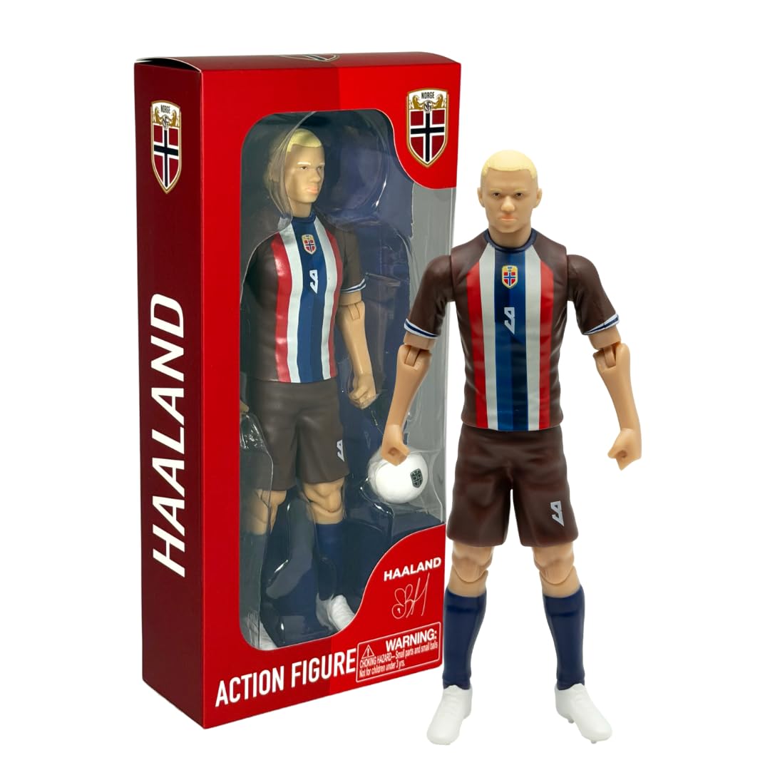 Sockers Banbo Toys Norway National Erling Haaland 8" Collectible Soccer Action Figure