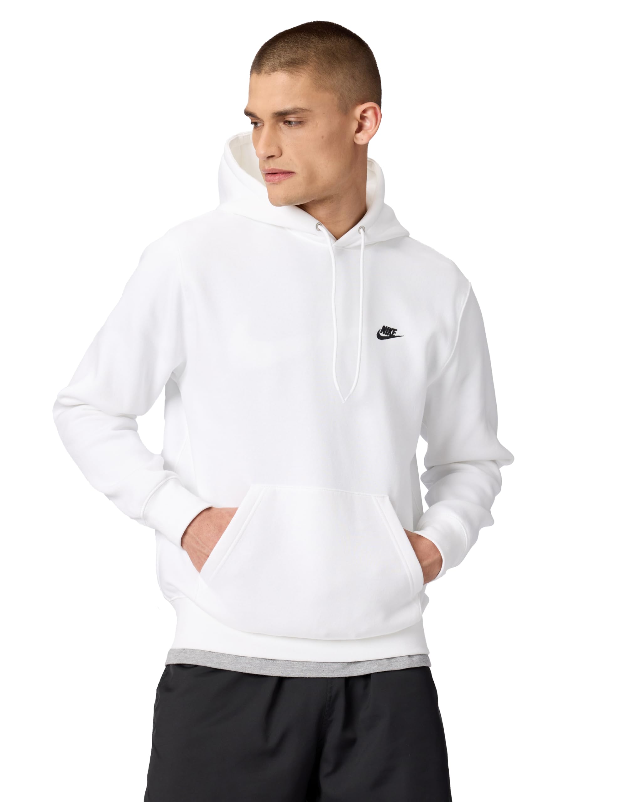 NIKE M NK Club BB PO Hoodie Sweatshirt