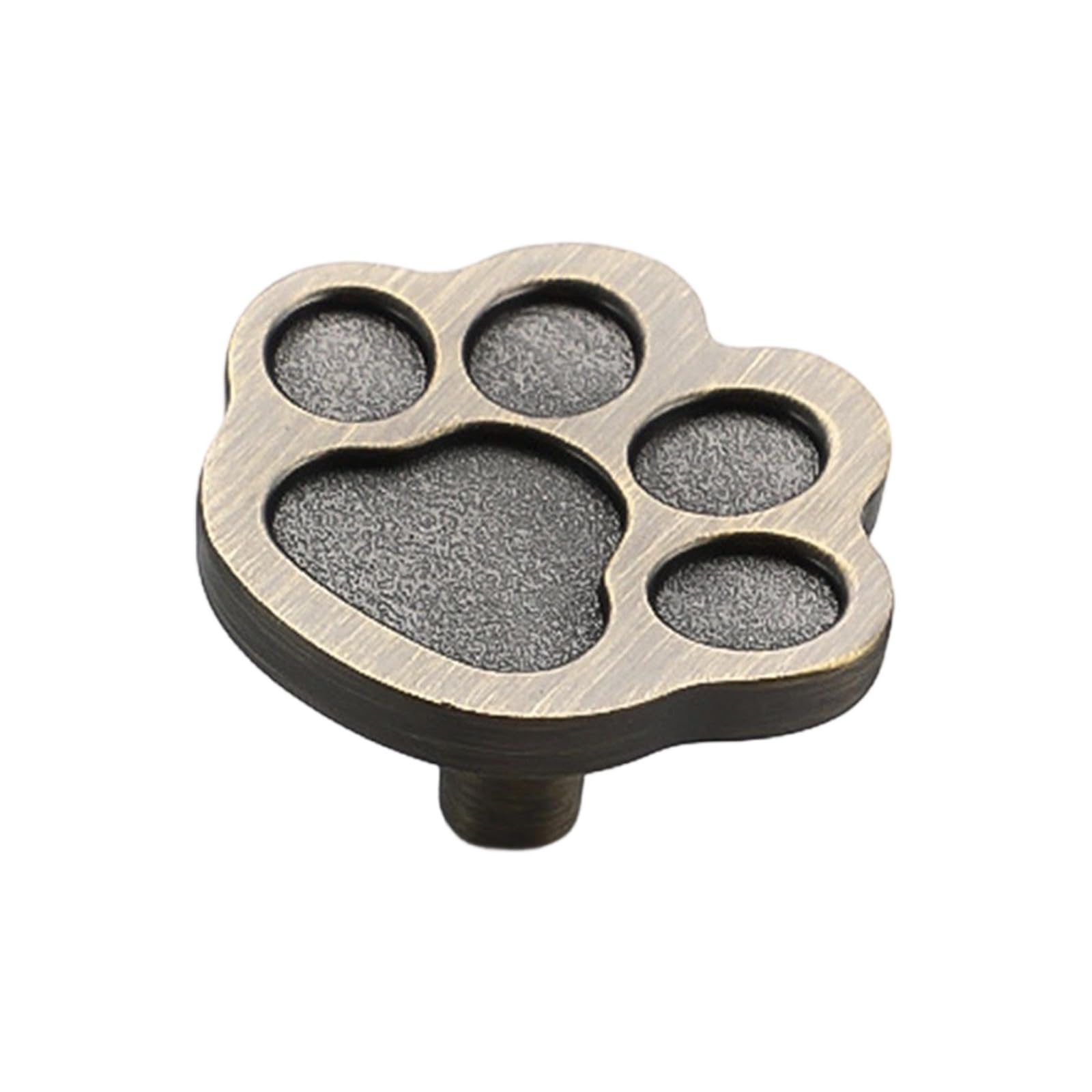 Tsophreniq Bearclaw Bronze Single Decorative Knob For Playroom Furniture, Animal Cabinet Pull With Threaded Post For Drawers Wardrobes And Desks Decorative Furniture Hardware Playroom Knob Wardrobe Door Pull Dresser Hardware