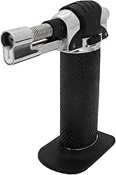 Maçarico Culinário Mimo Style Preto/Prata