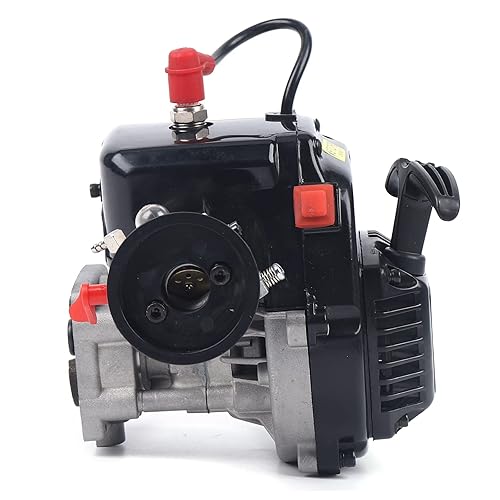 Miniatura 7 de LOHISHILO 32CC 2Stroke 4-Bolt Motor de gas RC Motor de Coche Arranque de retroceso 5b 5T HPI Baja, 20000rpm, refrigeración por aire forzado