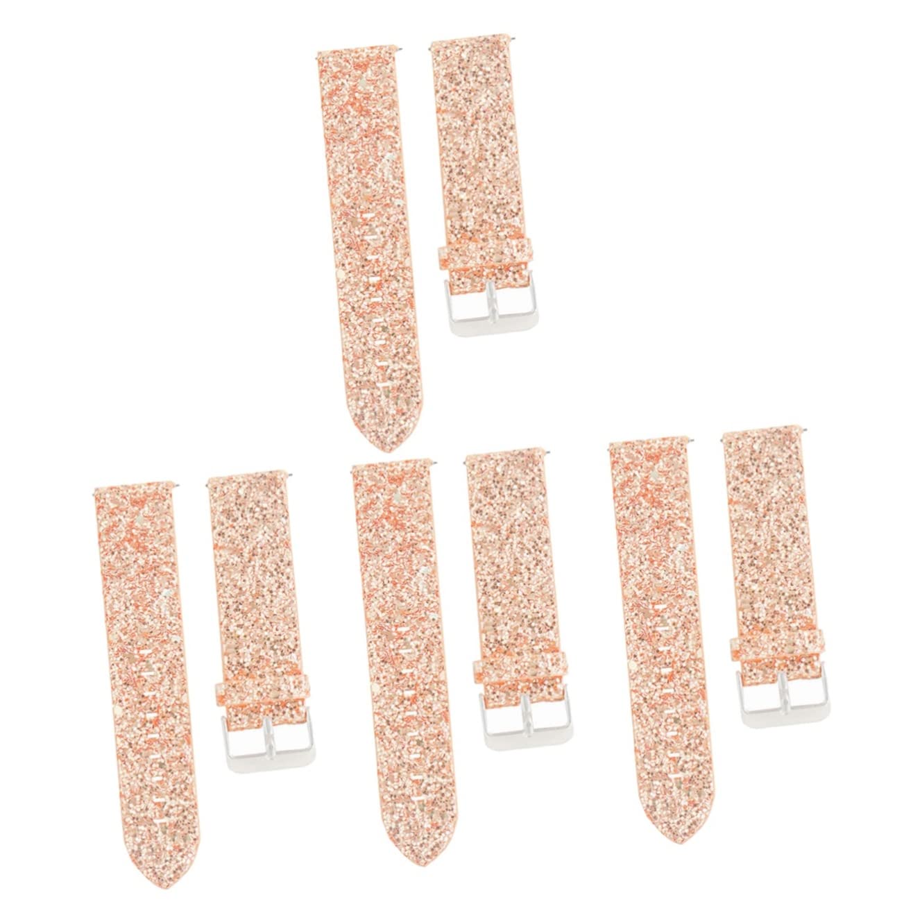 Mikikit Lot De 4 Bracelets De Montre Élégants À Paillettes Faciles À Installer Et Réglables Pour Montre Connectée