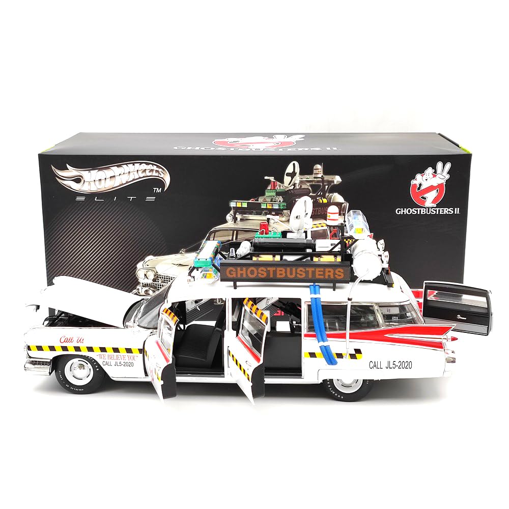 Amazon.co.jp: HW 1:18 キャデラックゴーストバスターズII ECTO 1A