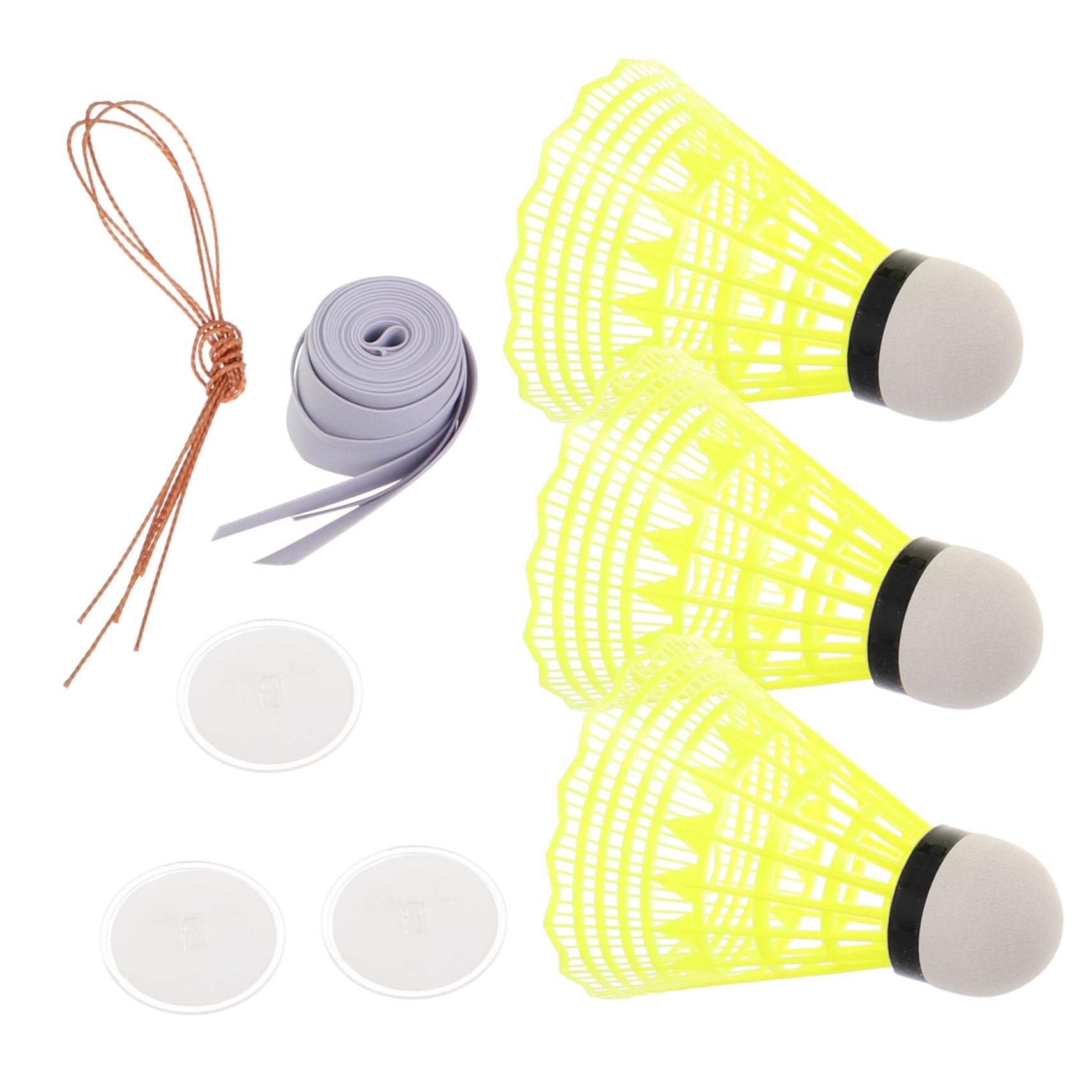 balacoo Elastic Badminton Practice Device Single Player Indoor Training Set Power Technique Trainer Rebound Shuttlecock