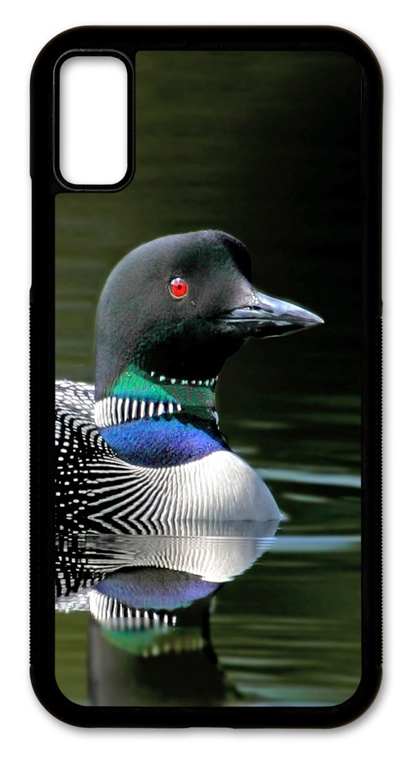 Cell Phone Cover - Slim Fit - Compatible with Apple iPhone X and iPhone Xs - Loon Multi-Colored