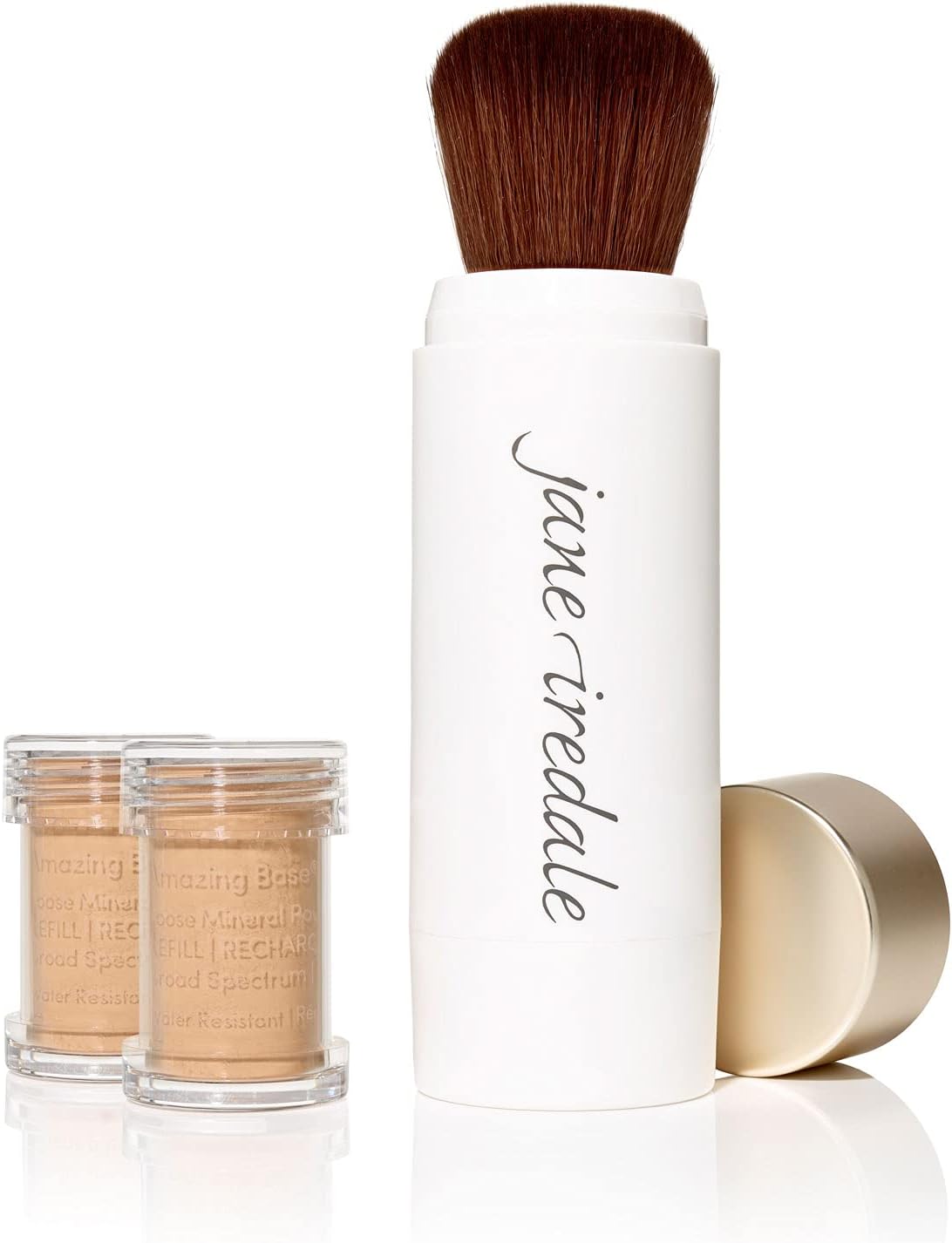 Jane IredaleAmazing Base Refillable Brush, Suntan, 5g