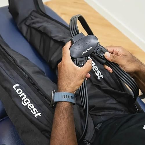 Miniatura 8 de Longest Dispositivo de recuperación de compresión de piernas, sistema de máquina de compresión para linfedema y circulación grande