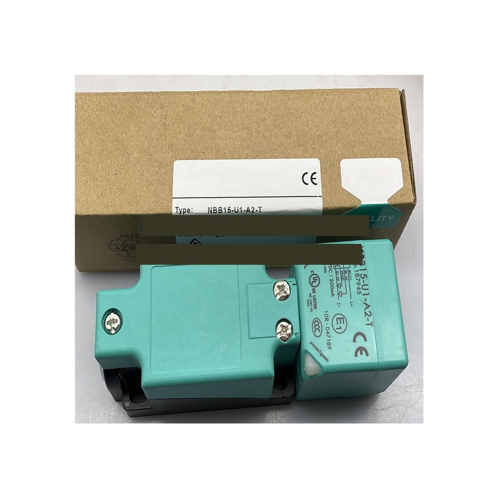 Capteur NBB15-U1-A2-T d'inductance avec boîtier robuste orientable