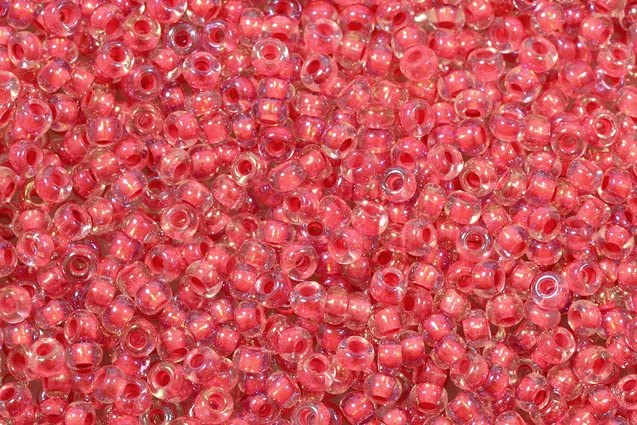 20g Round Rocailles Glass Seed Beads Preciosa Ornela 10/0, Color: 58598, Bohemia Crystal Glass, Czechia 311 19 001 — image 1
