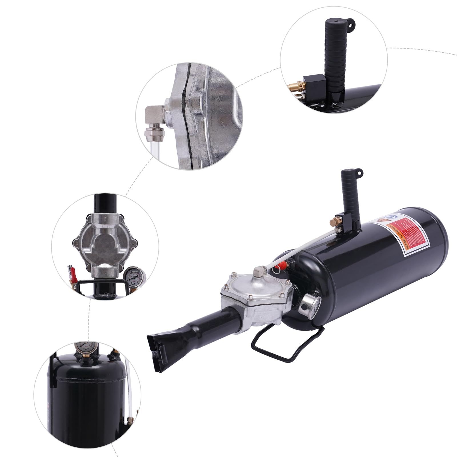 Bead Blaster 2 Gallon TIRE Bead Seater 8L AIR Blaster Tool Trigger ...