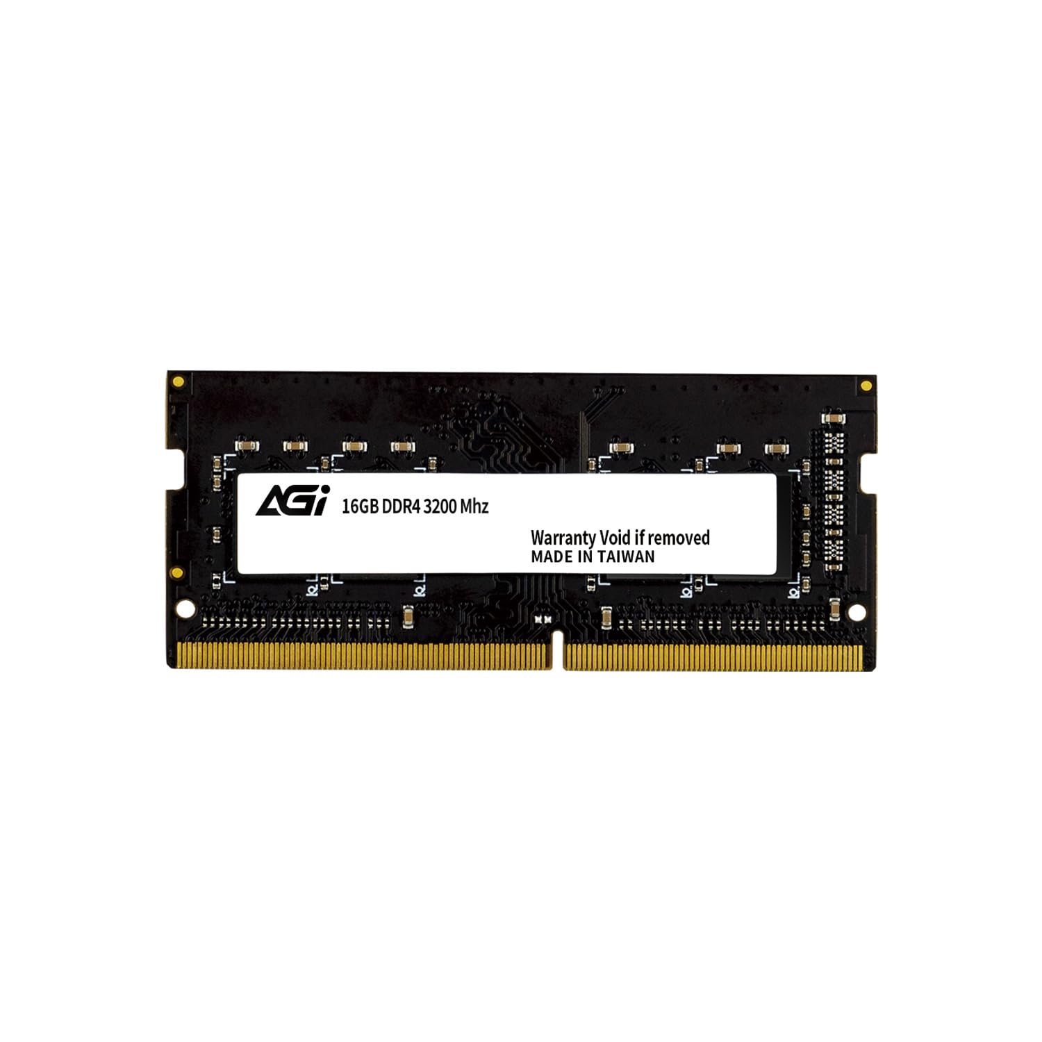AGI SD138 16GB RAM DDR4 Modulo Memoria SO-DIMM 260 Pin 3200MHz Laptop