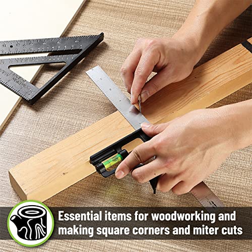 Mr. Pen CCRR002M225 Rafter Square And Combination Square Tool Set thumb #6