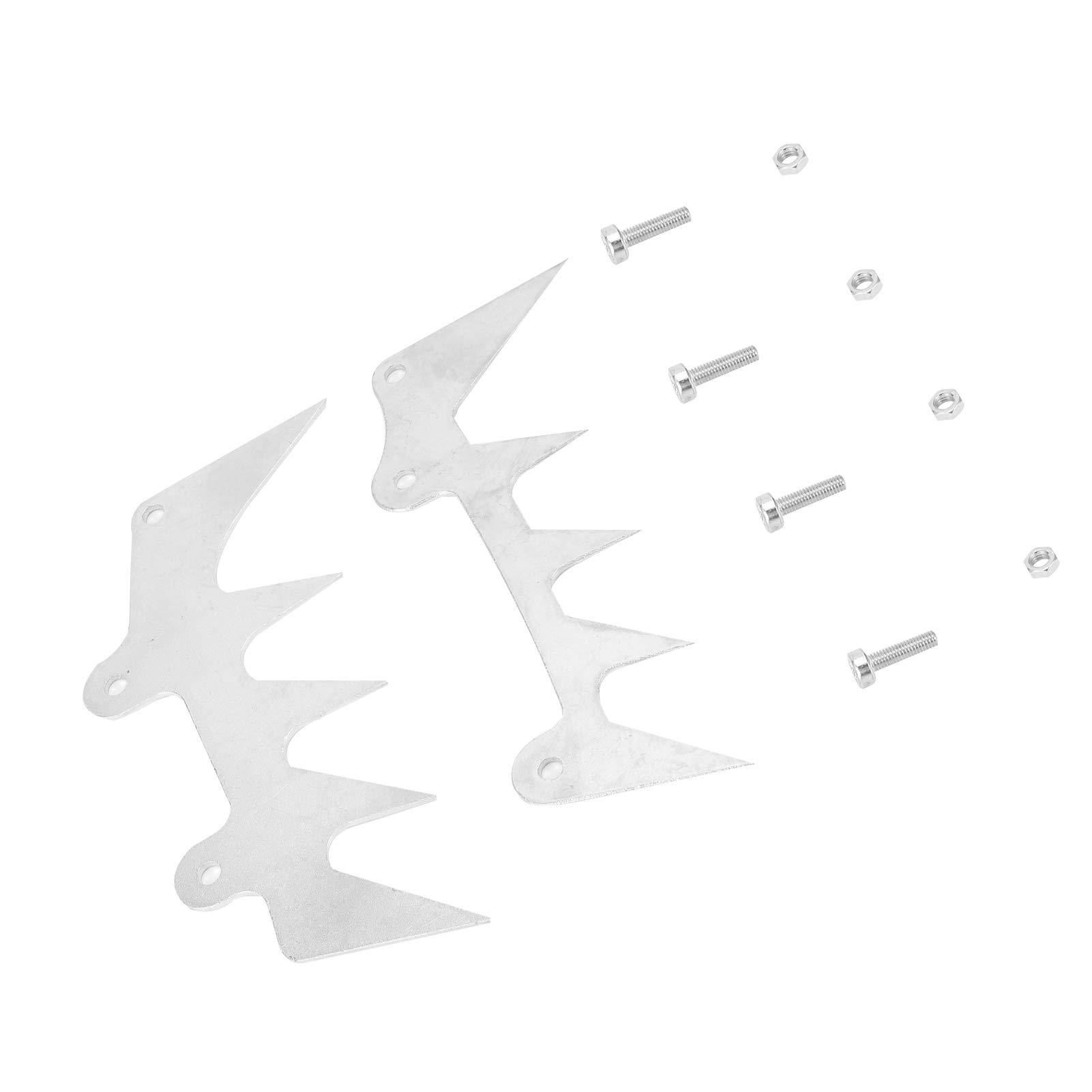 Amazon.co.jp: チェーンソー用スチールバンパースパイクセット、耐久性