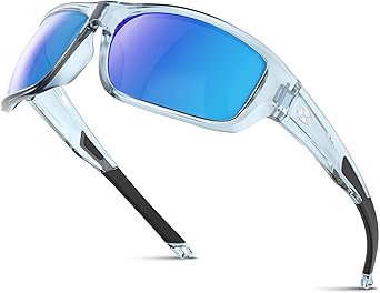 suoso Sports Polarized Sunglasses for Men: Women UV400 Protection Wrap Around Sun Glasses for Fishing Golf Running Driving