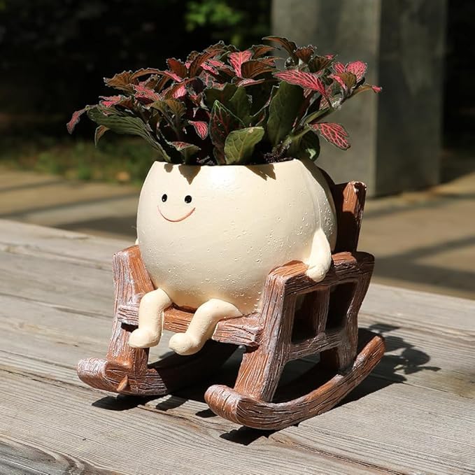 Wishbot Smiley Face Hanging Planters for Indoor and Outdoor Plants. Ideal for Succulents Flower Pots Like String of Pearls Idea for Mother’s Day and Christmas. (B0DFZ5NS75) Amazon Price History, Amazon Price Tracker