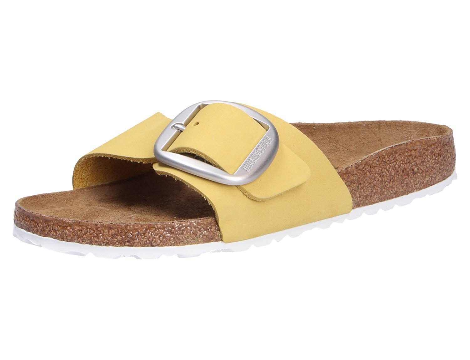 Birkenstock Rio Sandals Girls White/Patent Sandals Shoes — view 100