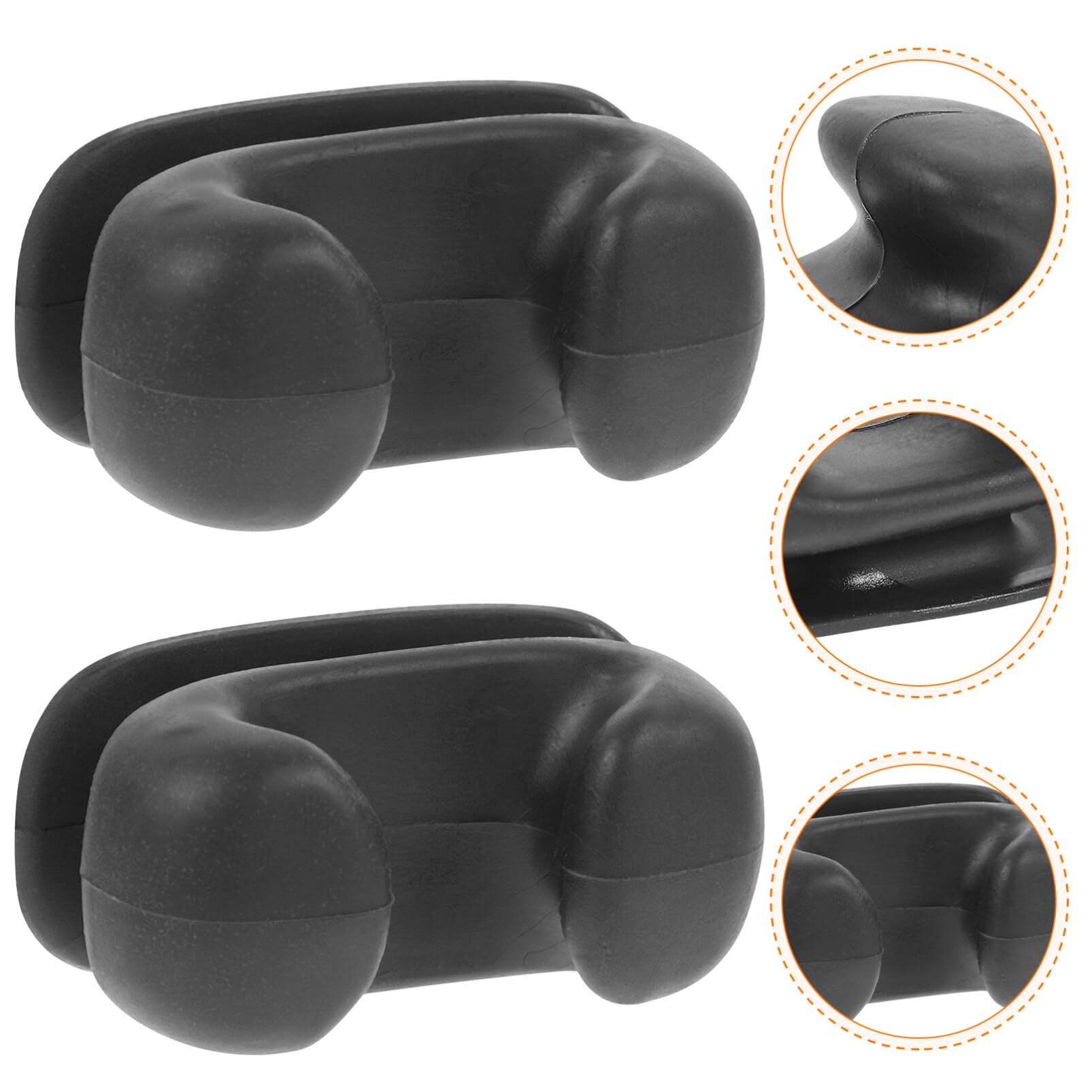 Alipis 2pcs Storage Rack Spoon Display Stand Rice Spoon Stand Wall Suction Spoon Holder Rice Spoon Rest Paddle Suction Rack Hanger Holder Kitchen Organizer