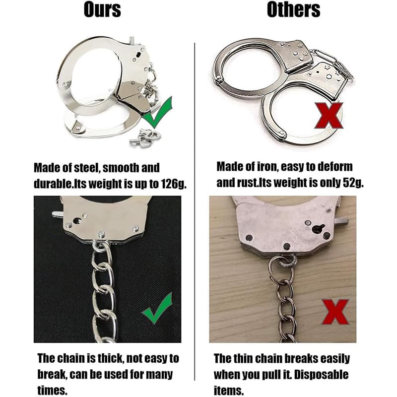 Image of Hand Cuffs Set Couple Handcuffs Fuzzy Handcuffs Fluffy Handcuffs,adult sex toys & games,Bondage Gear & Accessories
