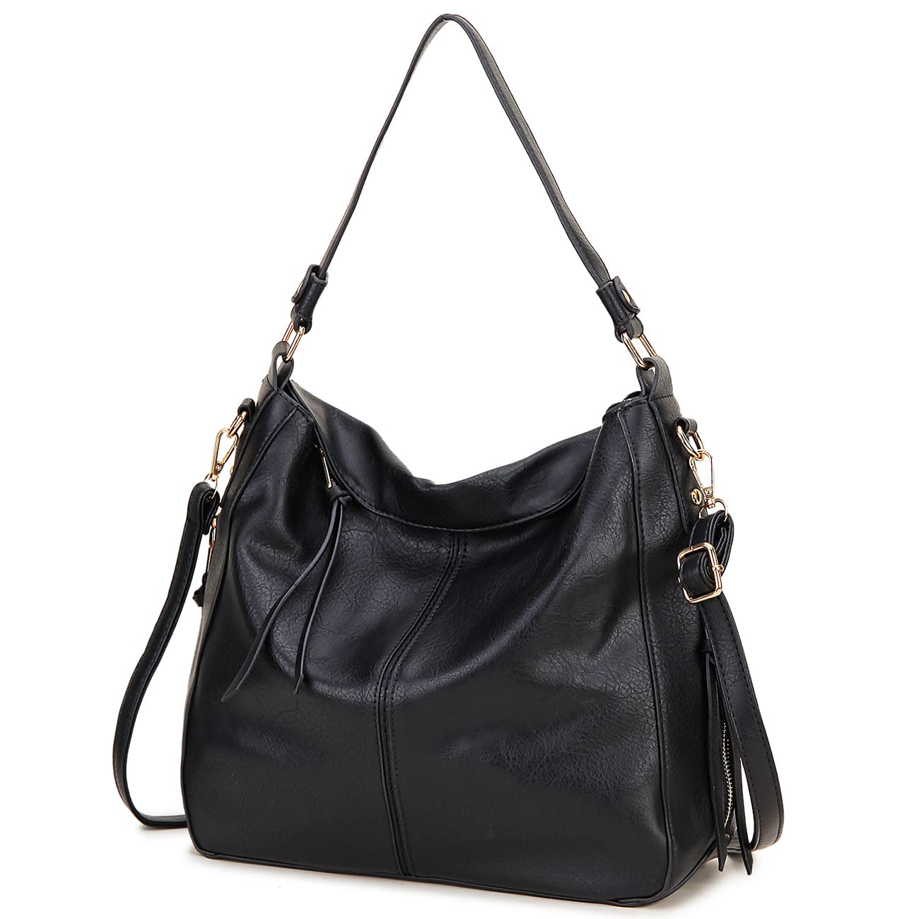 VX VONXURY Borsa a Tracolla Donna, Elegante Grande Borse Donna Hobo in Vegan Pelle Tote Bag per lavoro e viaggio