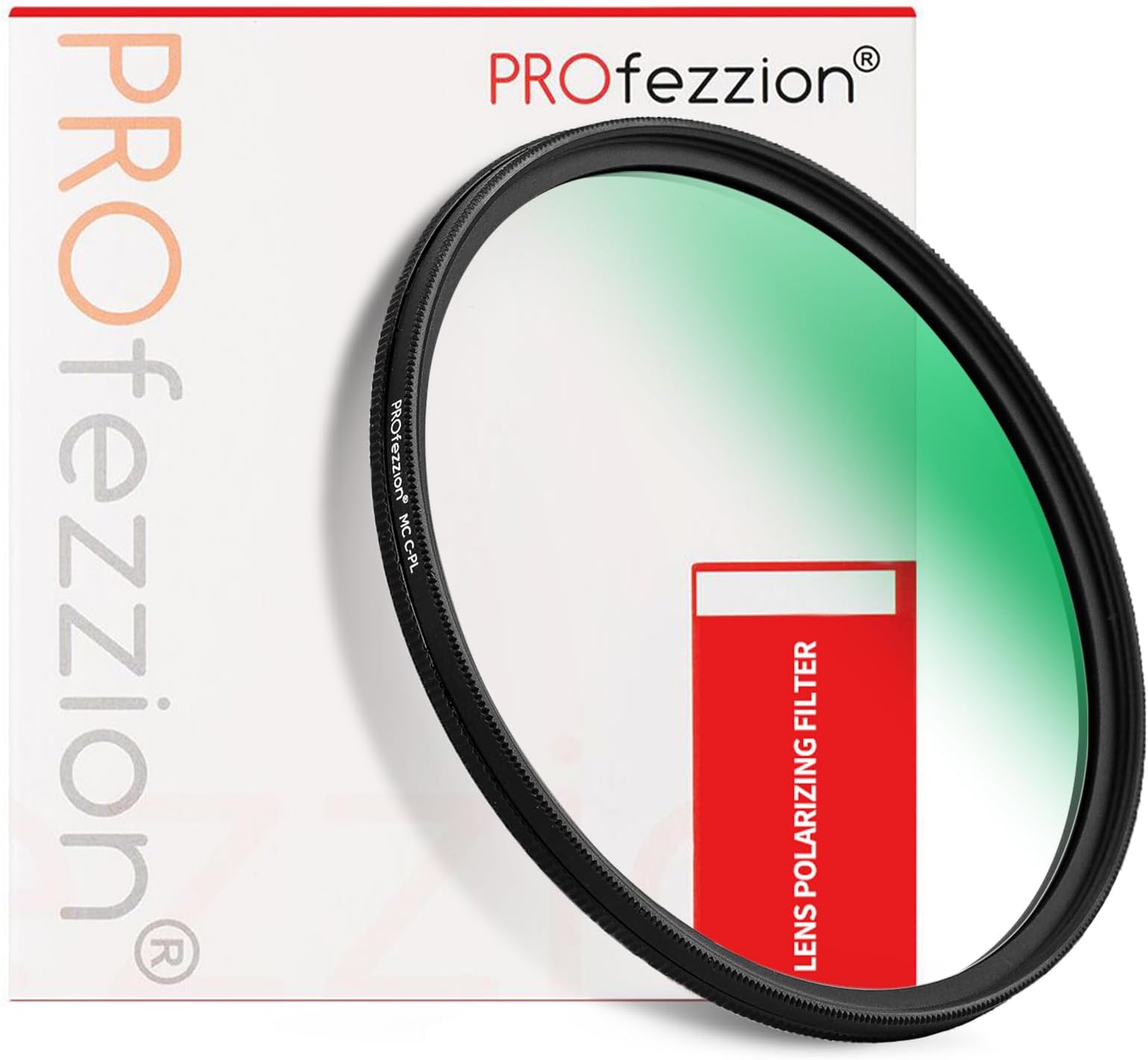 PROfezzion 55mm Polarising Filter, Circular Polarizing CPL for Nikon D3500 D3400 D5600 D7500 with AF-P 18-55mm Kit Lens, for Sony A7 A7II A7III A7IV with FE 28-70mm Kit Lens & More 55mm Lens