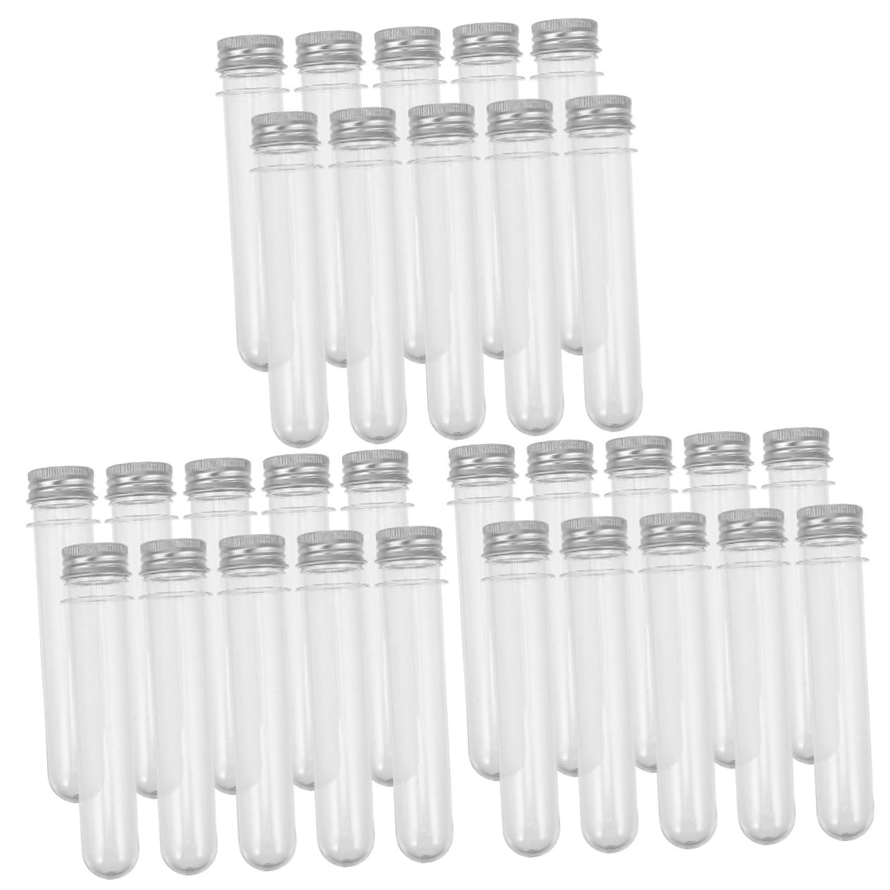 Unomor 30 Pcs Test Tube Candy Box Wedding Candy Container Convenient Test Tubes Test Tubes for Candy Wedding Wish Bottles Wedding Plastic Tubes Tea Supplies Household Test Tubes
