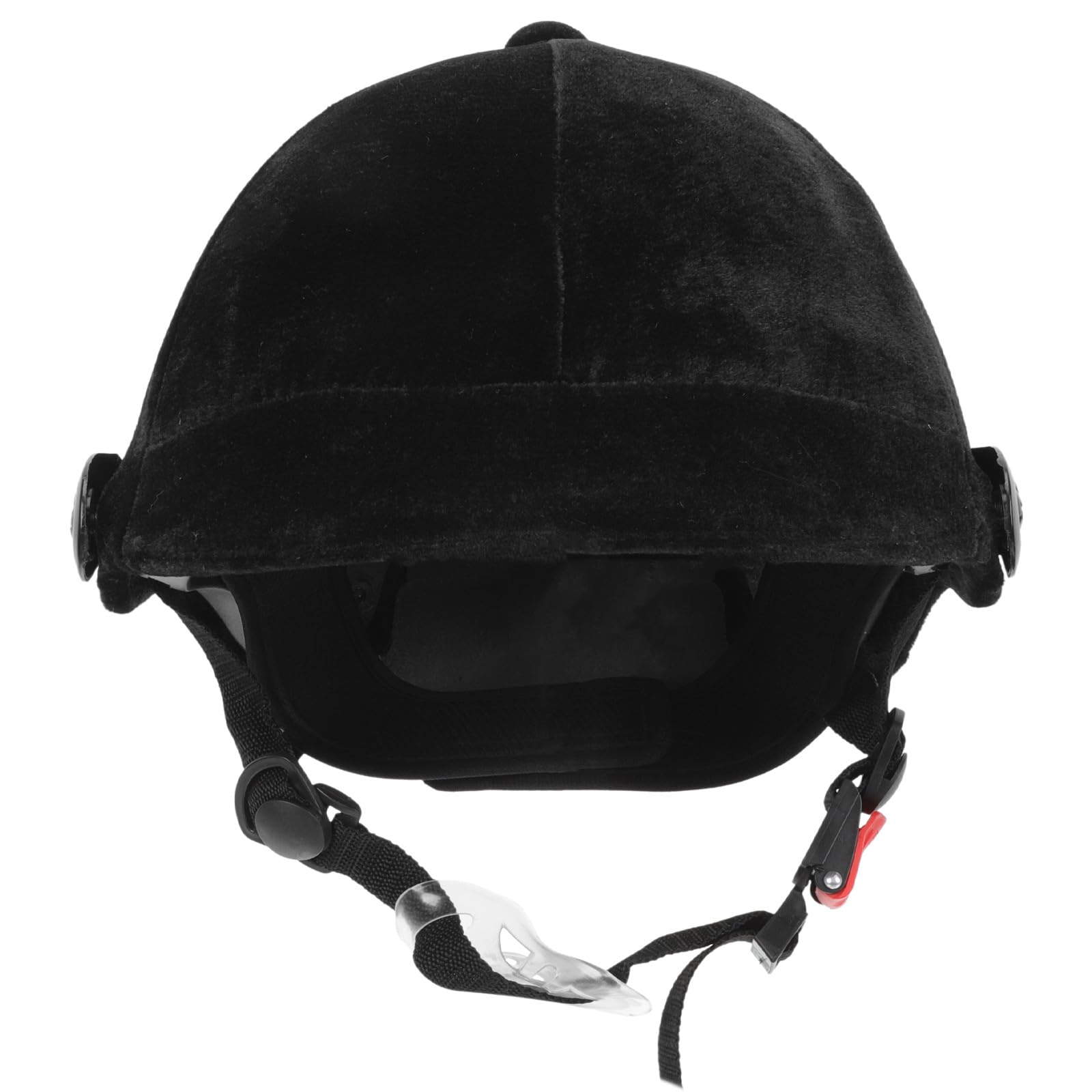 Casco Completa Nero da Equitazione per Ragazzi e ta Equitazione per in Polipropilene e Protezione di Sicurezza Cinturino Regolabile Skate
