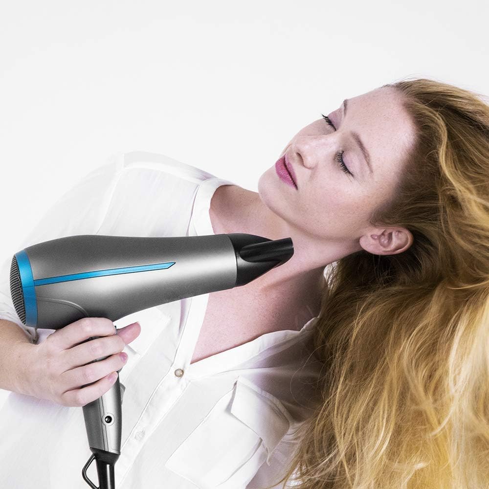 Cecotec Secador de pelo Iónico Bamba IoniCare 5200 Aura, 2300 w de  potencia, motor DC, con ion real, gran caudal de aire, 2 velocidades y 3  temperaturas, 1,8m de cable, Negro : Amazon.es: Belleza