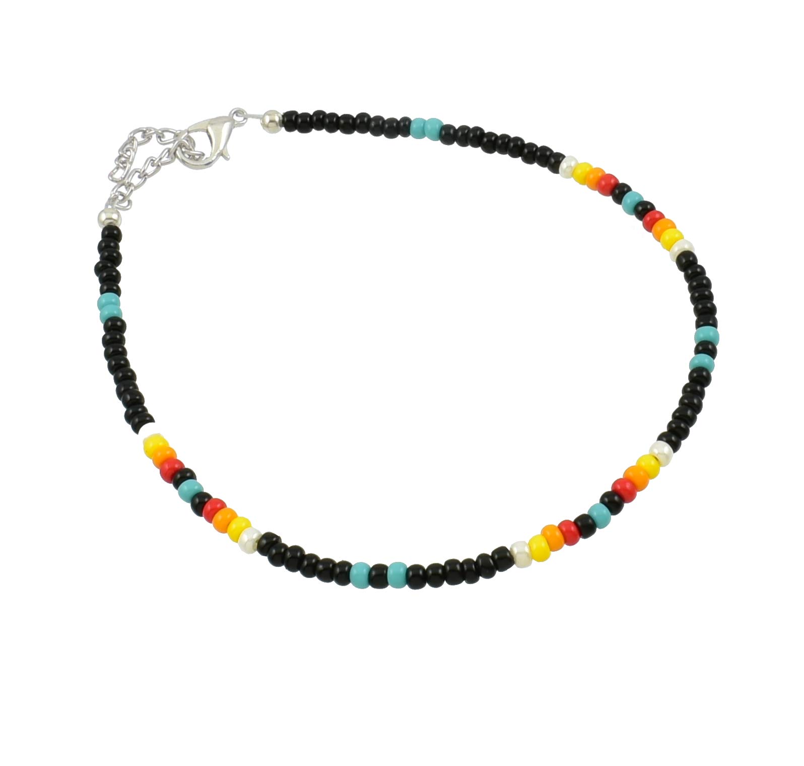 High Trendz Anklet of Preciosa Traditional Czech Multicolor Seed Beads for Women and Girls (B07X3KB2QF) Amazon Price History, Amazon Price Tracker