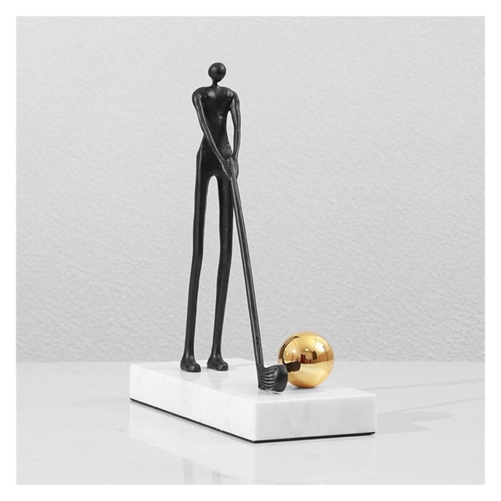 Wohndeko Wohnzimmer Büro Licht Luxus Dekoration minimalistische skulpturale Figur Kunst abstrakte Ornamente