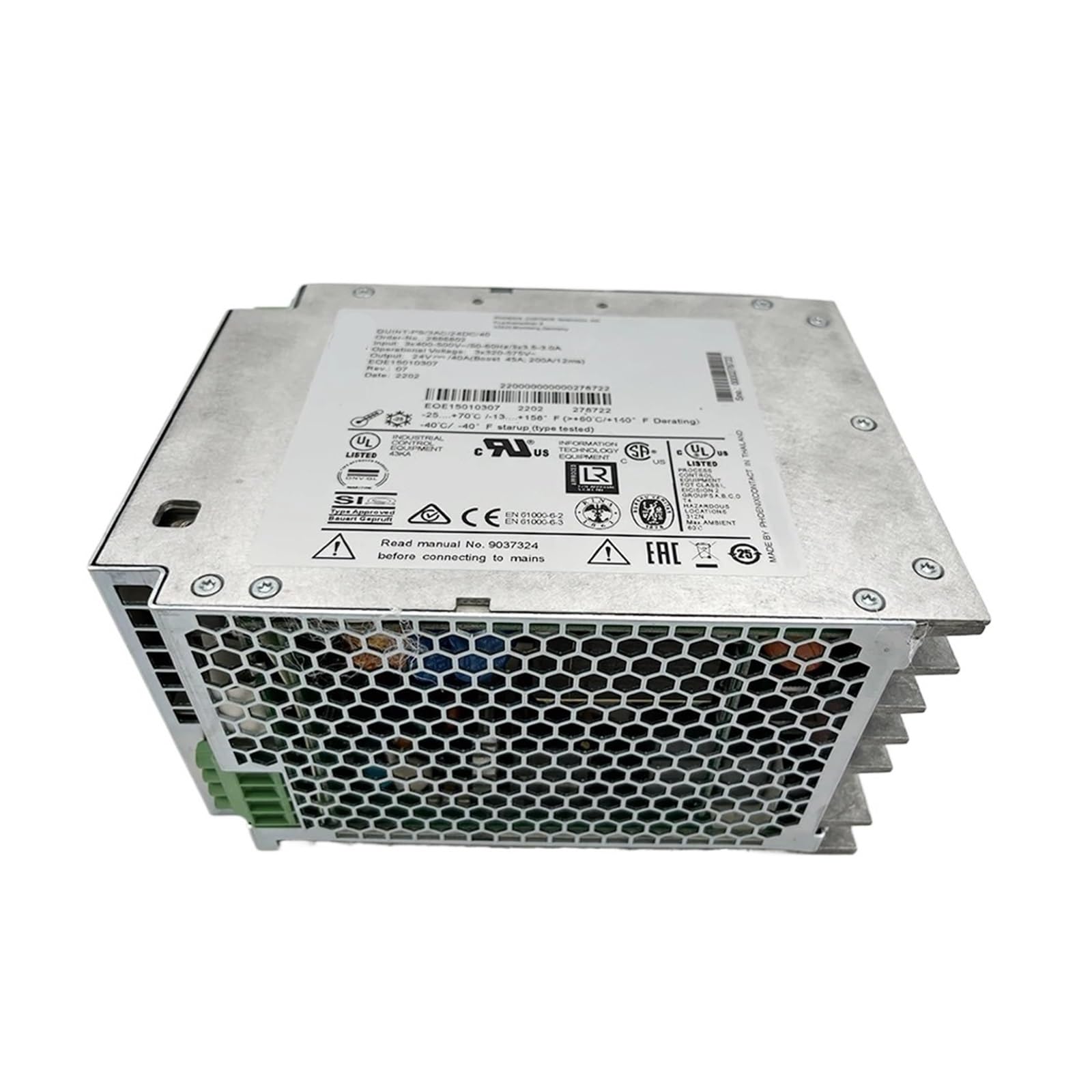 BACYDLPL 2866802 QUINT-PS/ 3AC/24DC/40 Power Supply