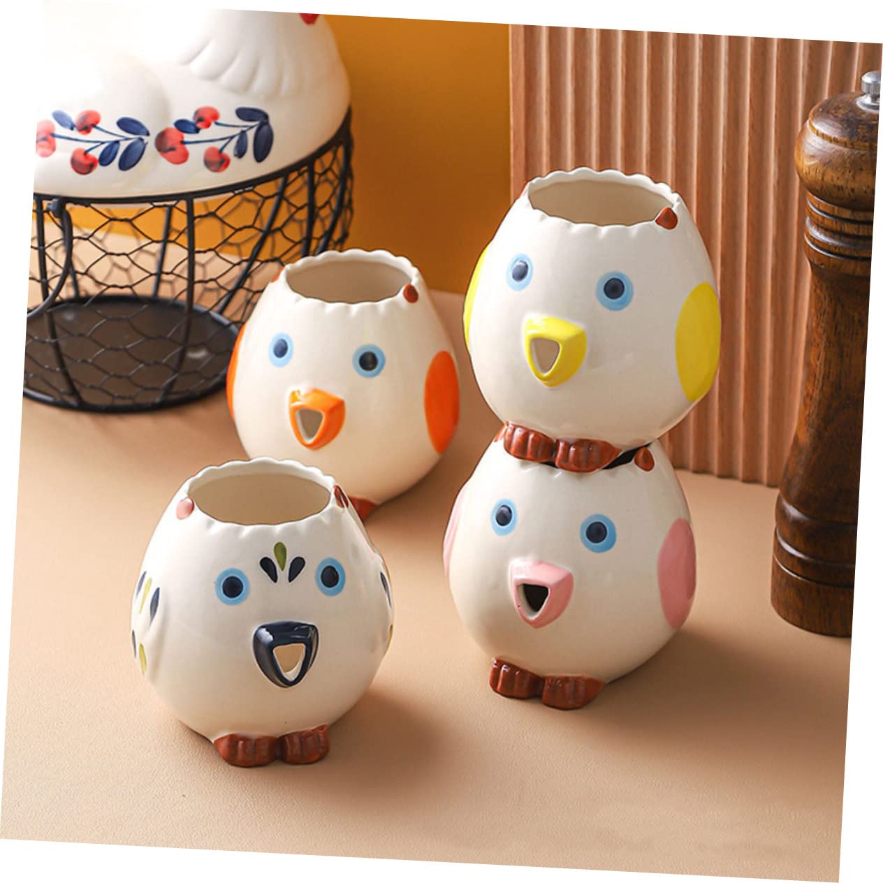 PRETYZOOM Ceramic Egg Separators Egg Yolk Separator Tool Easy to Use for Baking Supplies Separation