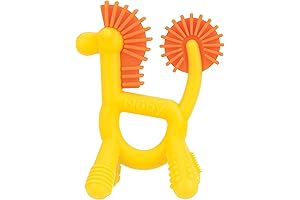 Nuby Giraffe Silicone Geo Zoos Teether