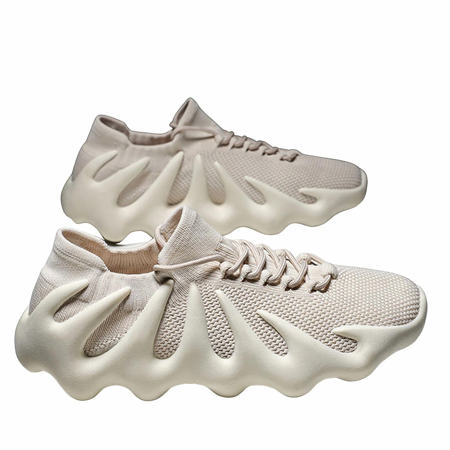 new men's fashion shoes running sports shock absorption trend students heighten blade sneakers spring Casual