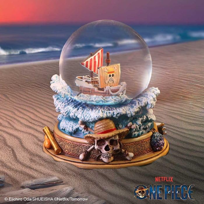 Nemesis Now One Piece Going Merry Snow Globe, Official Licensed Anime Collectible - Image 2