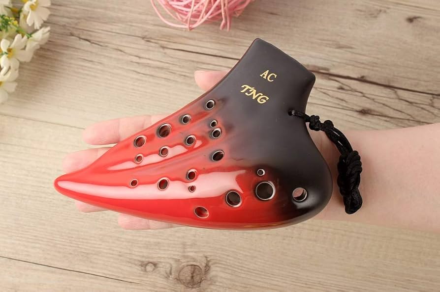 TNG オカリナ 2穴 / トリプル/アルト/C調/レッド TNG オカリナ 2穴 / トリプル/アルト/C調/レッド TNG オカリナ 2