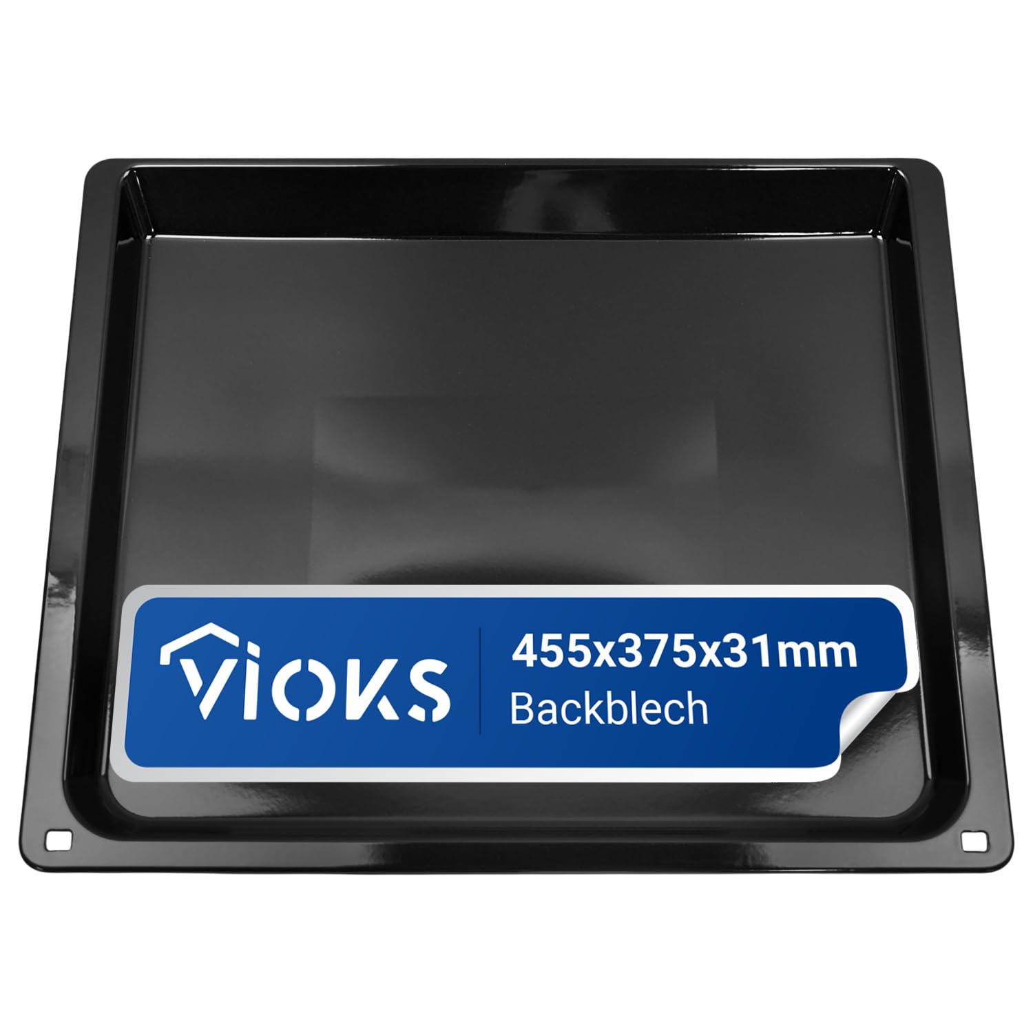 VIOKS Backblech 455 x 375 x 30 mm Backofen Ersatz für Neff Z12CB10A0