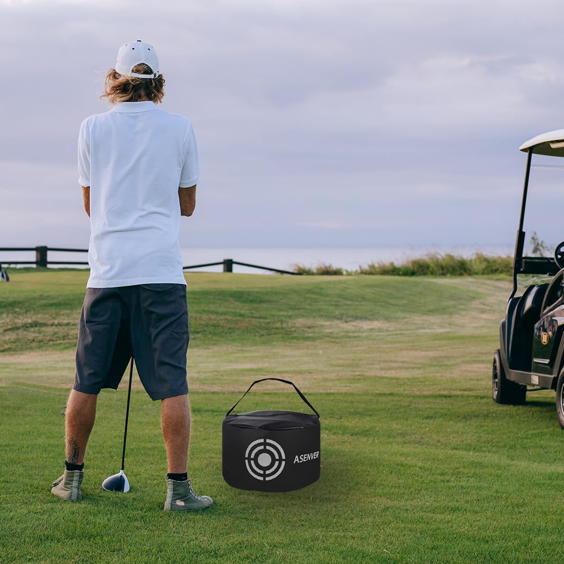 Sac de Golf Noir Silencieux pour entraînement de Golf