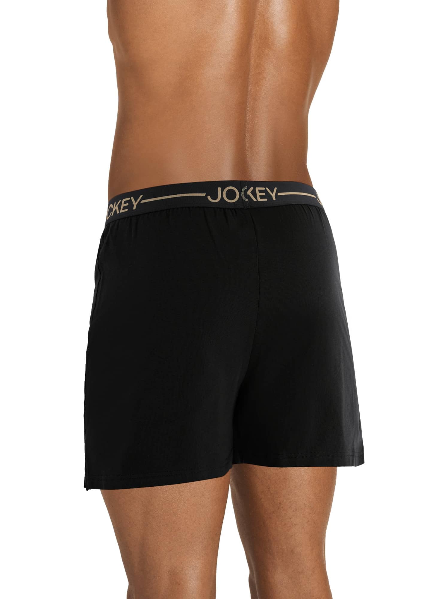 Jockey Boxer da uomo in cotone biologico elasticizzato 10,2 cm