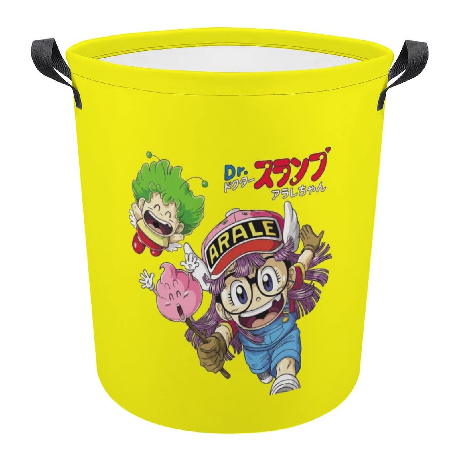 ドクタースランプ アラレちゃん 洗濯かご バスケット 布製 アンティーク ドクタースランプ Dr スランプ アラレちゃん 洗濯 かご