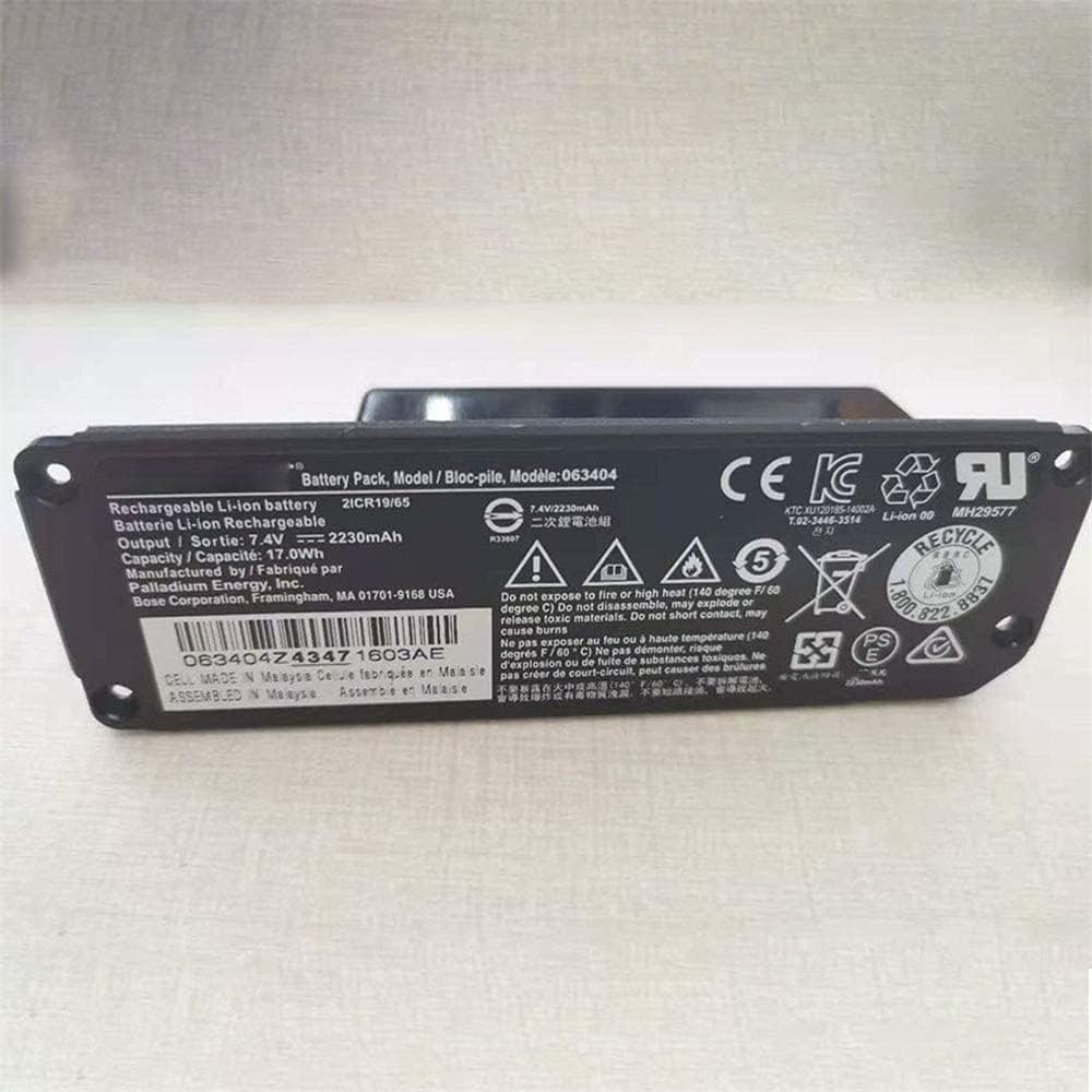 交換 適用される BOSE 063404 バッテリー For BOSE SoundLink Mini I Mini 1 063404