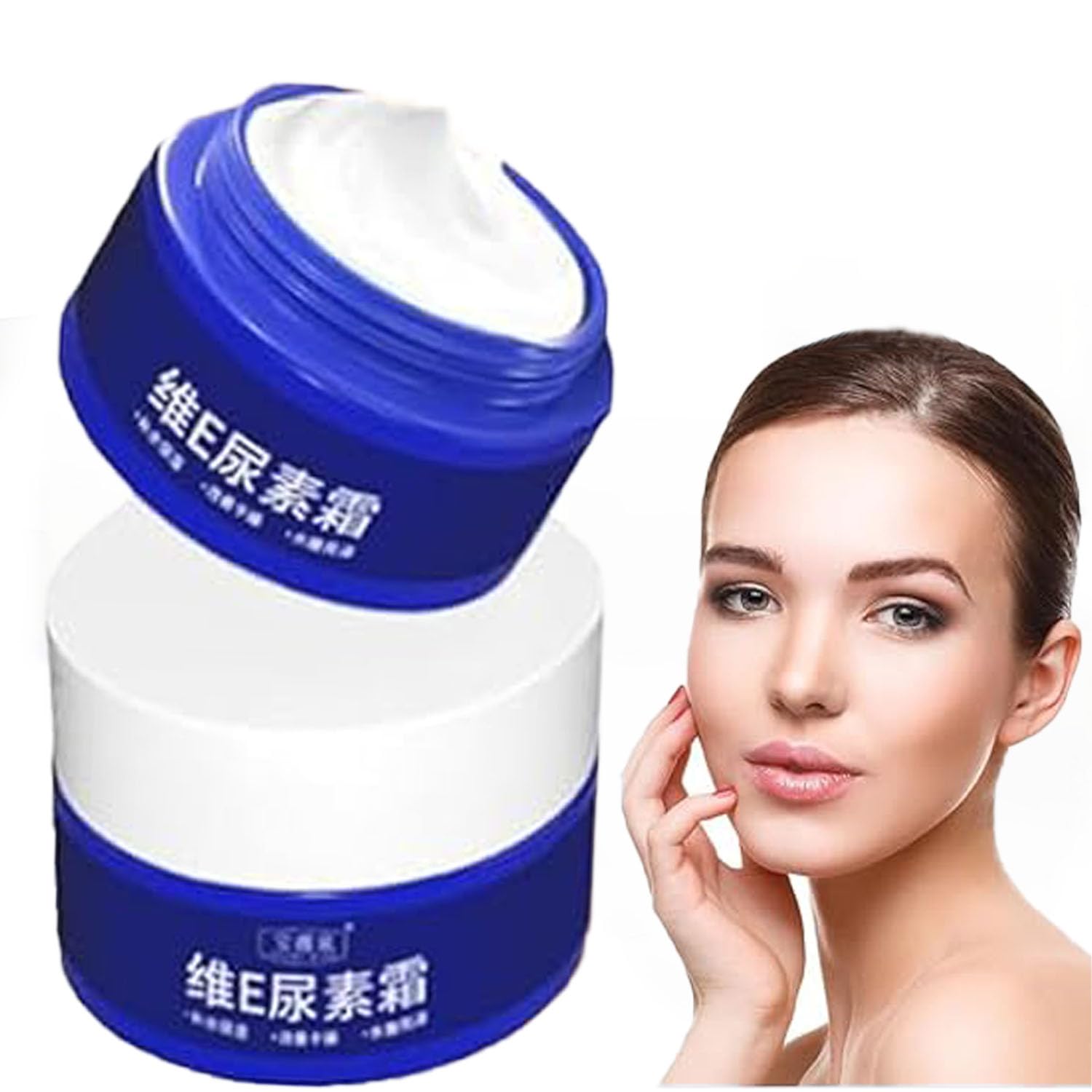 Spot Lightening Urea Cream, Vitamin E, Reduce Winkles, Whitening and Freckles Dark Spot Reducing Cream,Hydrates & Nourish Skin Care (2 pcs)