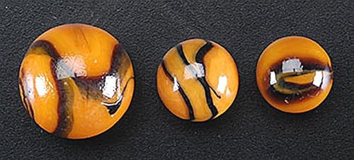 Juego de red de juego de tigre de Bengala Mega Marbles (25 piezas)