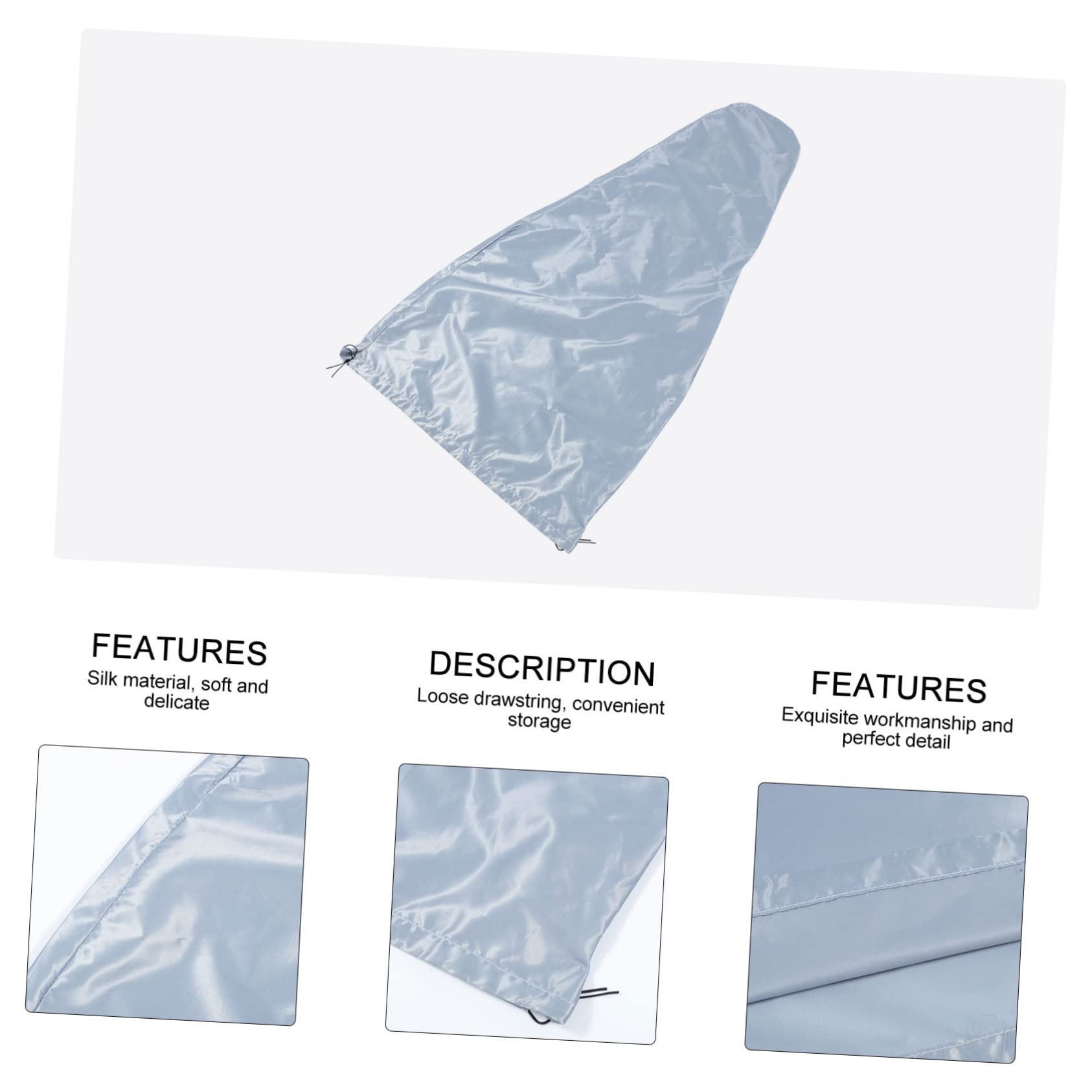 Totority 1pc Cello Cover Silk Cello Protector Decorative Instrument Protective Cover for