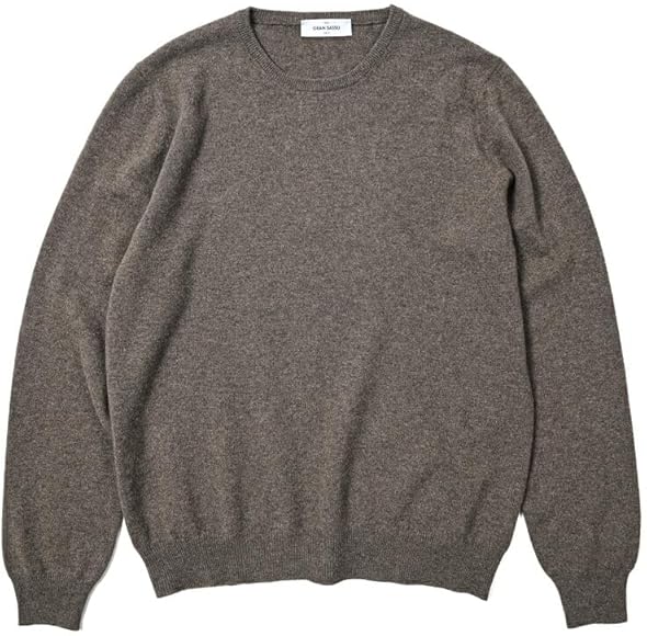 グランサッソカシミヤクルーネック