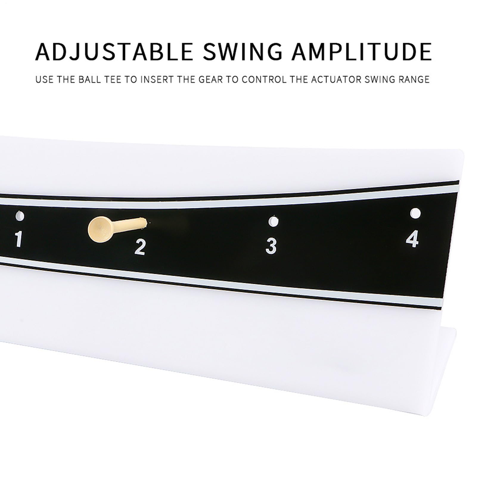 Tragbarer Putting-Tutor – 60,3 x 7,5 x 11 cm Putting Track | Ausrichtungsspiegel Trainingshilfe | Golf-Ausrichtungstrainer | leichtes Trainingszubehör für Enthusiasten, Männer, Frauen drinnen oder