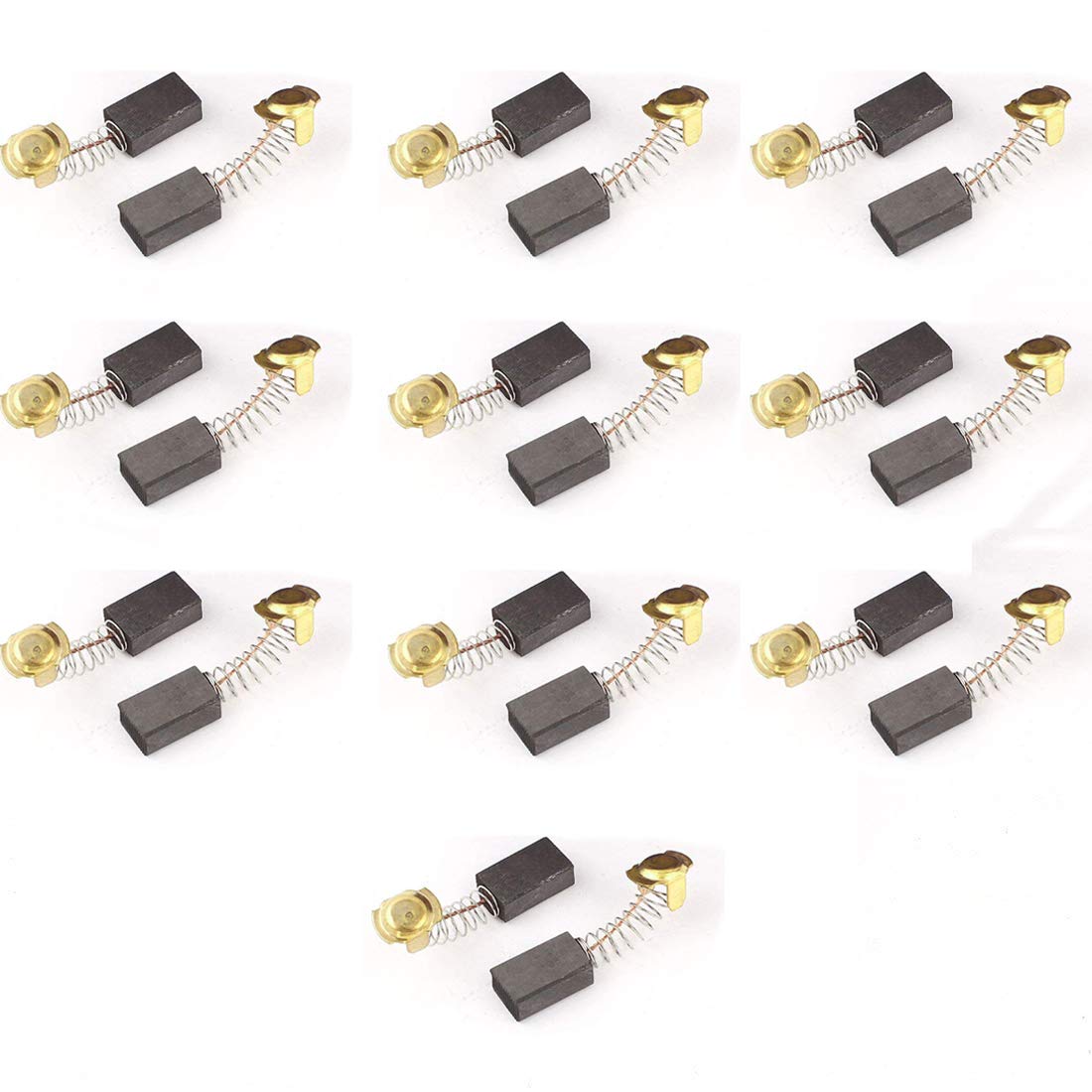 Rannb Carbon Brushes for Power Tool 18 x 11 x 7mm - 20pcs
