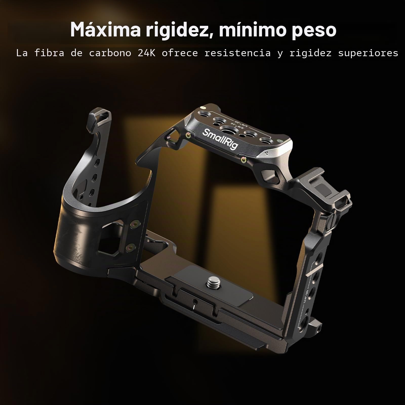 SMALLRIG Jaula Rhinoceros para Sony Alpha 7 V/7R V/7 IV/7S III/7R IV, Nuevo Diseño Elegante y Aerodinámico - 6029
