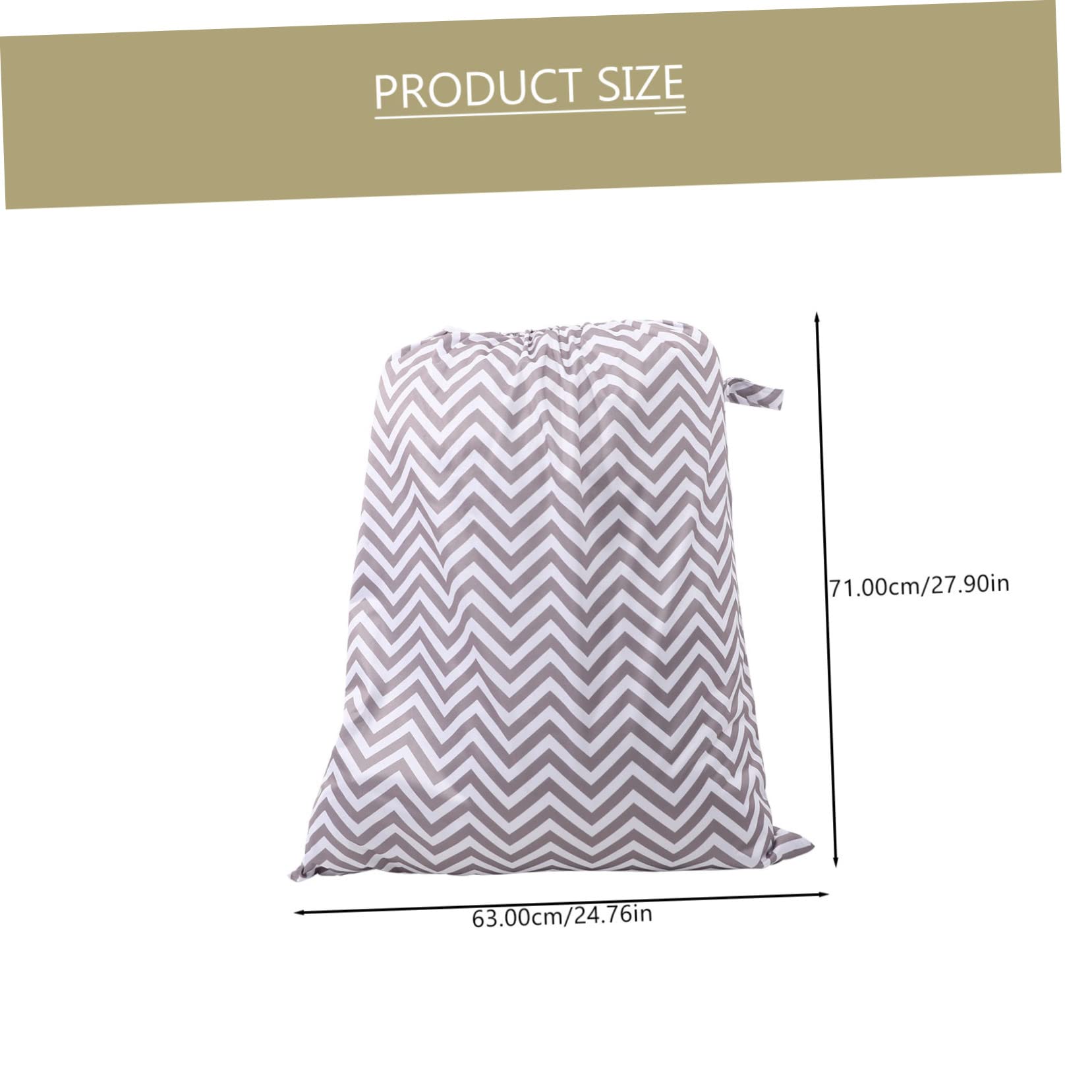 Hemoton Cloth Diaper Pail Diapers Bag Elastic Mouth Pouch Baby Bag Portable Holder Storage for Napkins