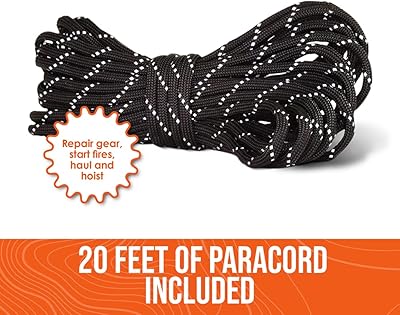 Tente De Survie Tube 2 Personnes Avec Paracorde – Abri D'urgence Orange, Imperméable Et Résistant Pour Camping